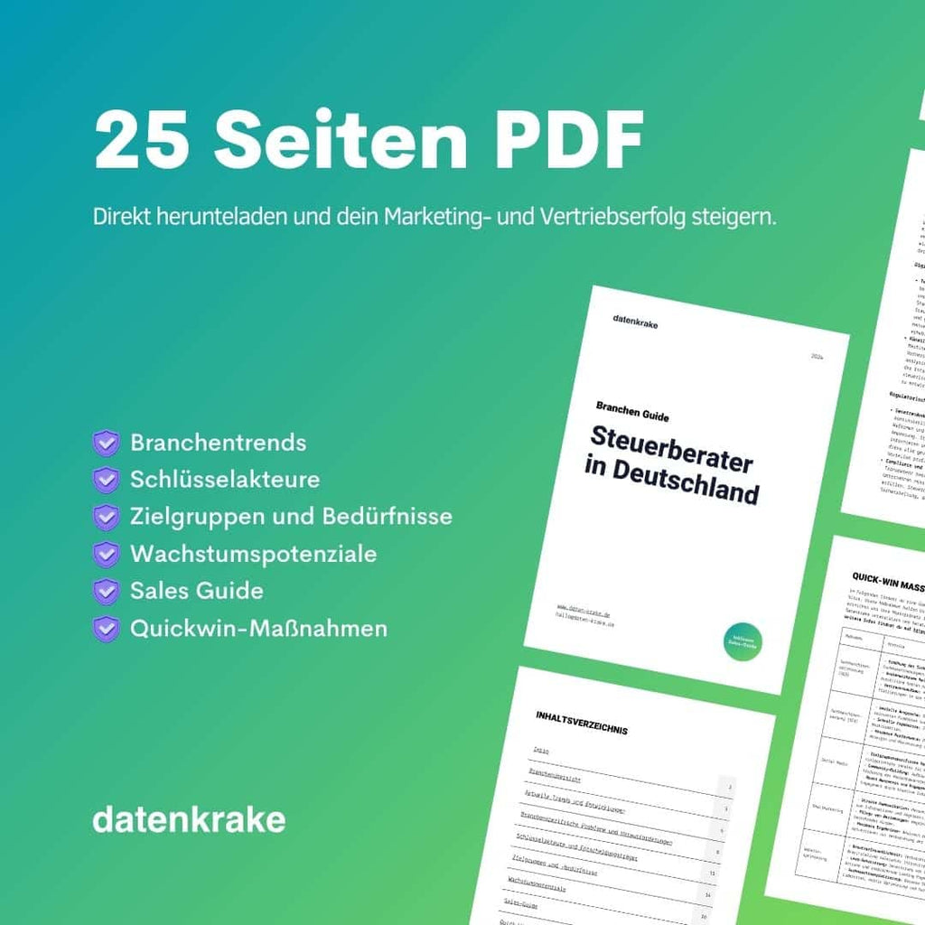 Vorteile des Branchenguides Steuerberater
