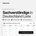 Sachverständige in Deutschland Liste – B2B Adressliste als Excel und CSV