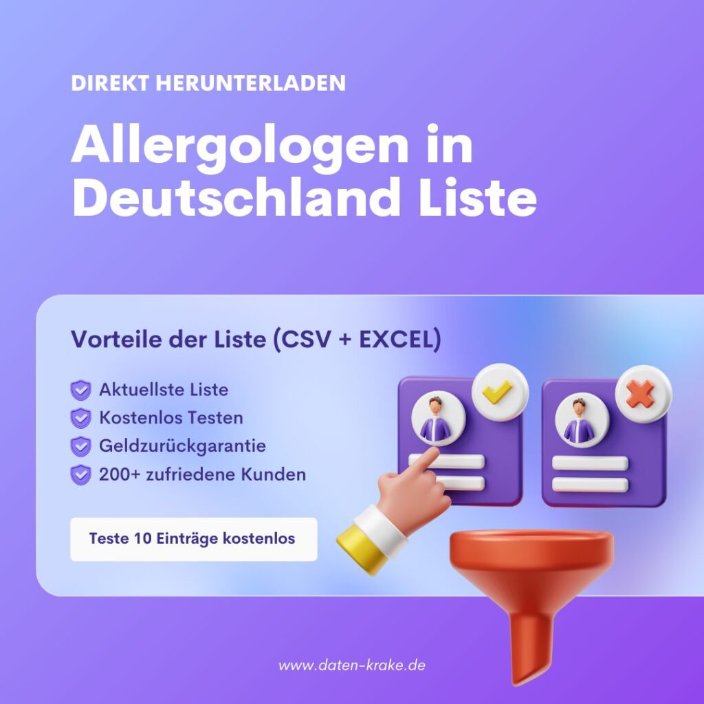 Allergologen in Deutschland Liste