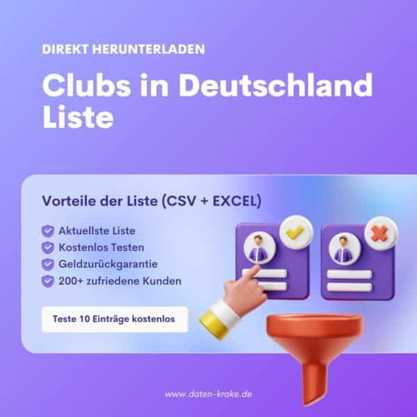 Clubs in Deutschland Liste