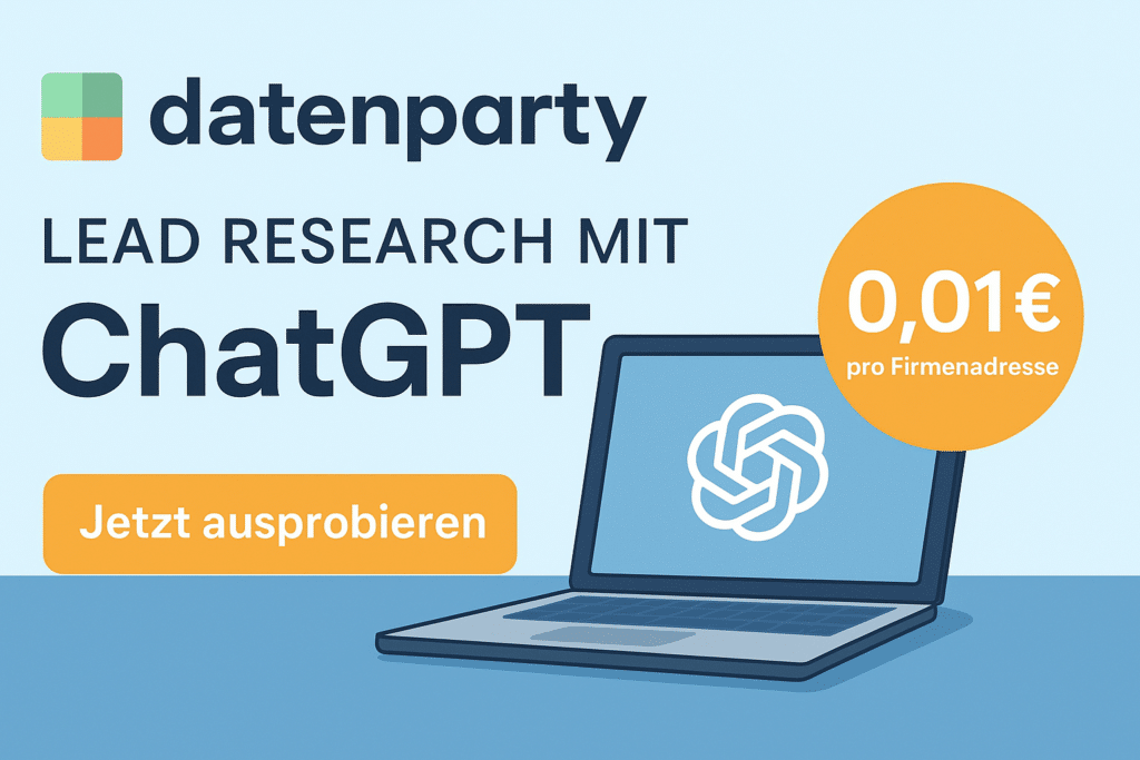 B2B Leads günstig kaufen bei datenparty